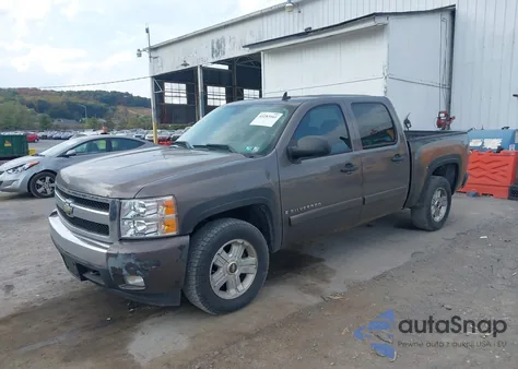 2008 Chevrolet Silverado 1500 Lt1 из США, поврежденный, VIN 2GCEK13J681327626